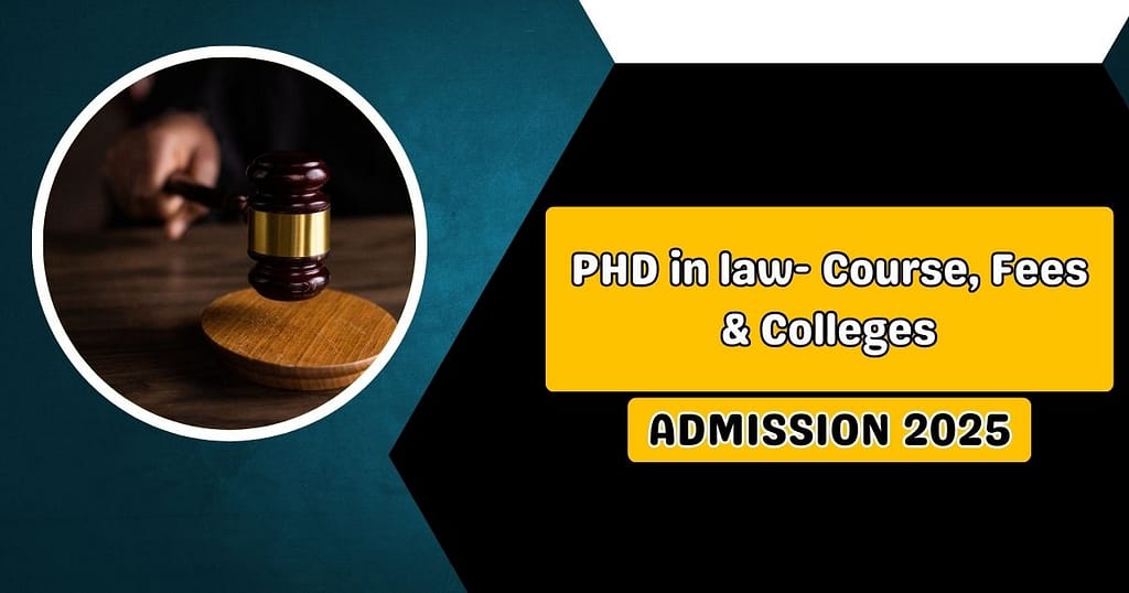 PHD in law