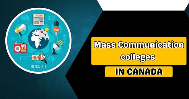 mass communication colleges in canada