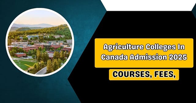 agriculture colleges in canada